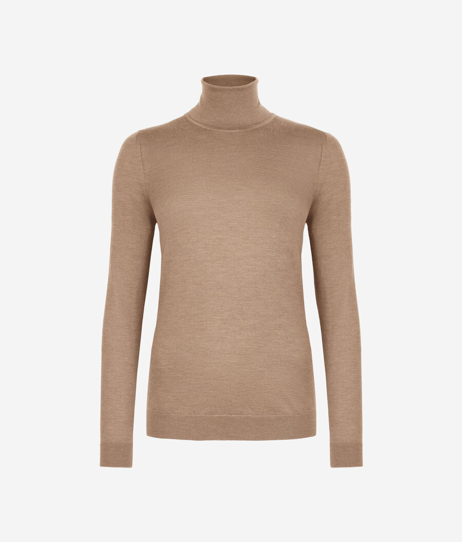 ultrafeiner kaschmir-rollkragenpullover