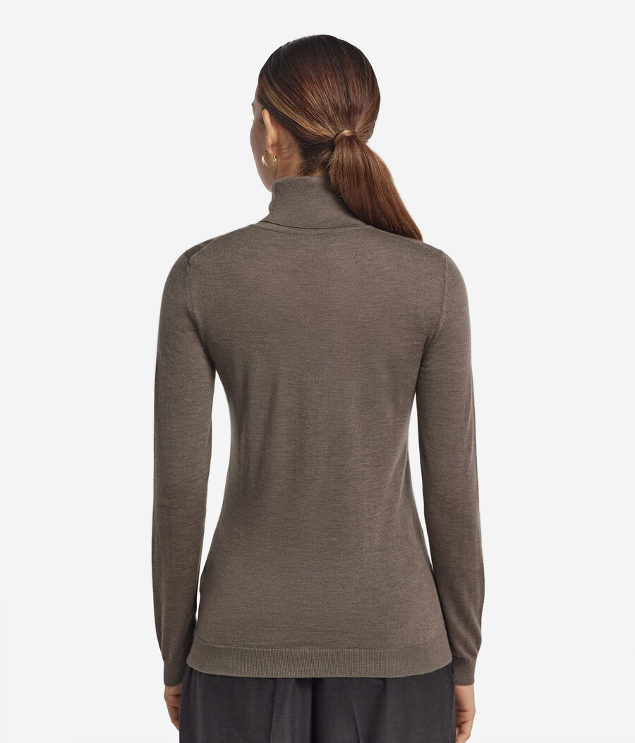 ultrafeiner kaschmir-rollkragenpullover