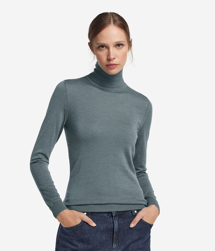 ultrafeiner kaschmir-rollkragenpullover