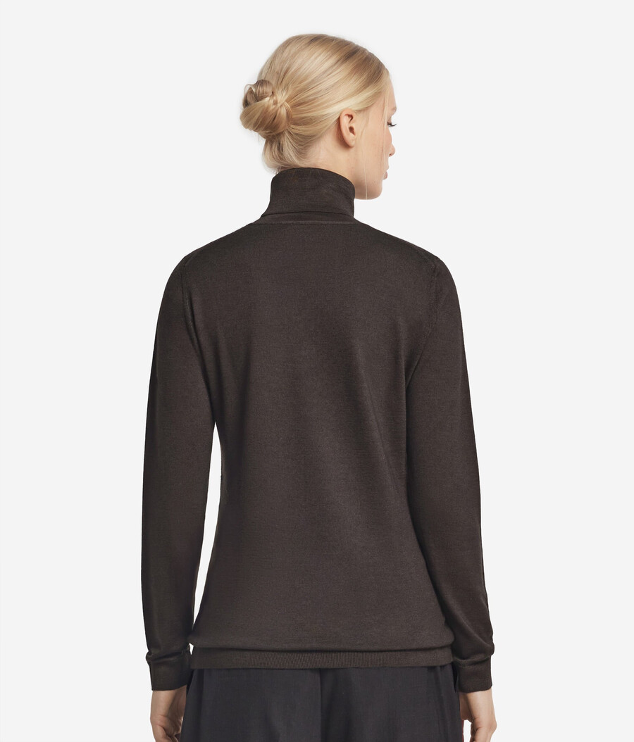 ultrafeiner kaschmir-rollkragenpullover