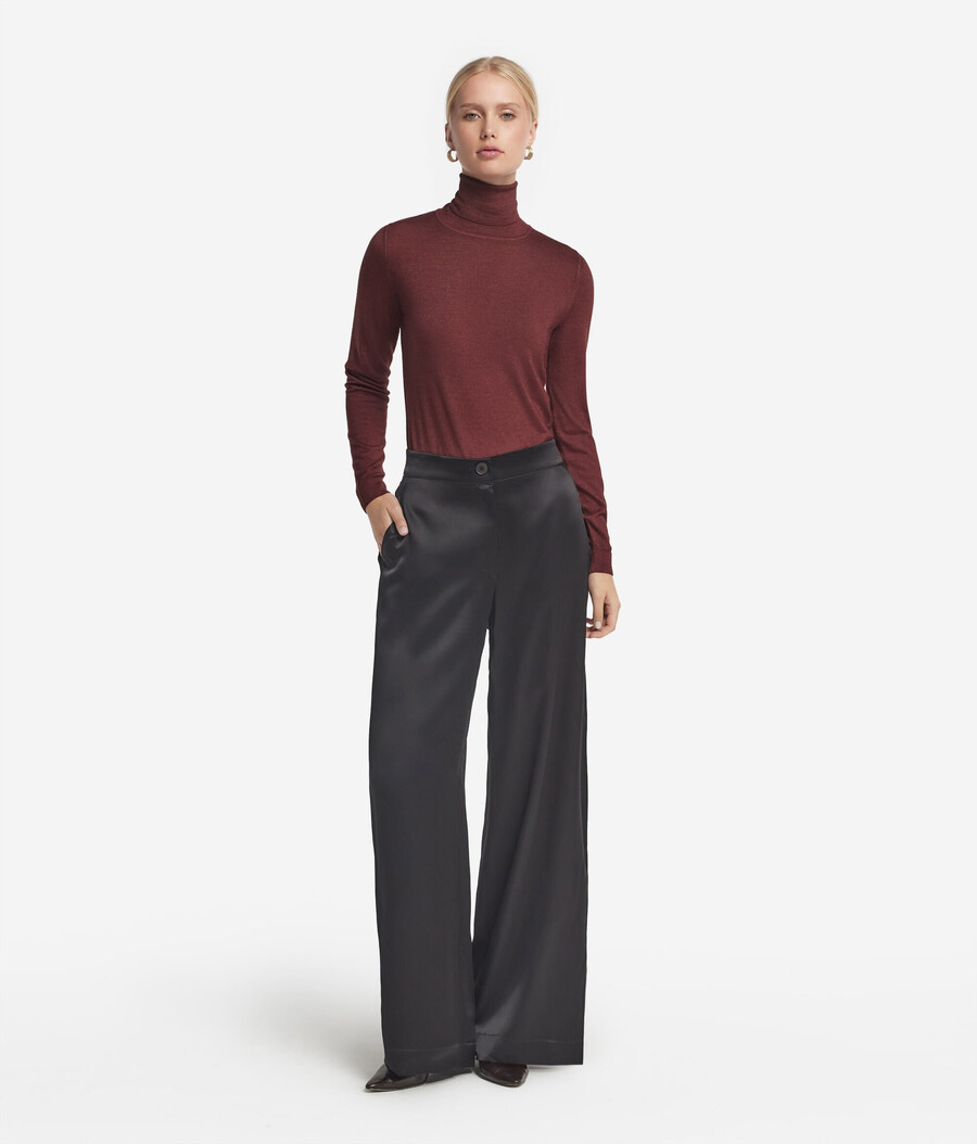 ultrafeiner kaschmir-rollkragenpullover