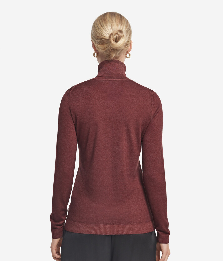 ultrafeiner kaschmir-rollkragenpullover