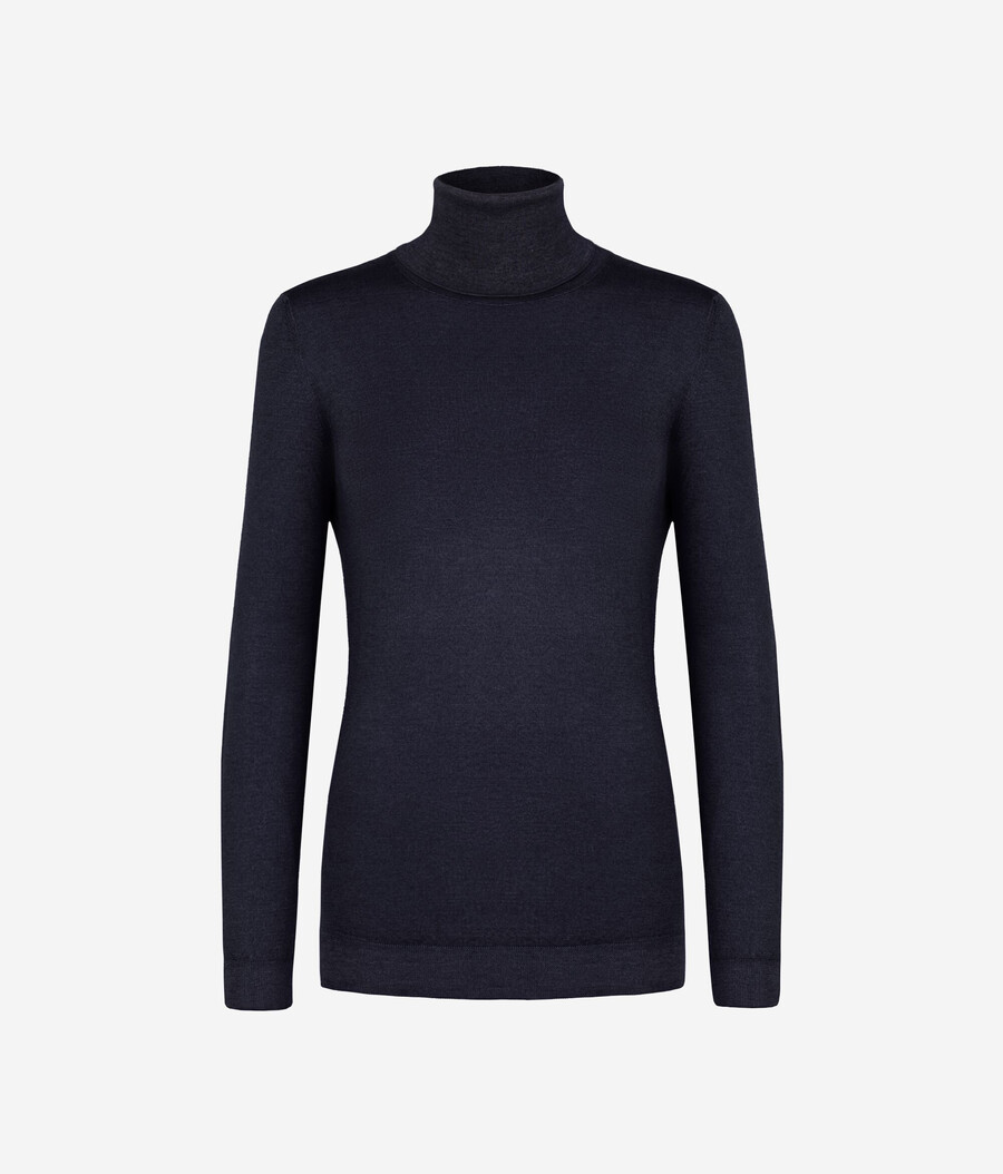 ultrafeiner kaschmir-rollkragenpullover
