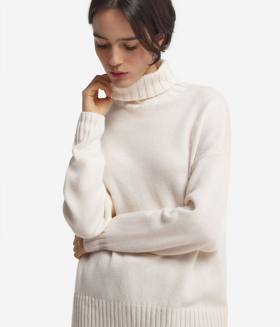 ultraweicher kaschmir-rollkragenpullover