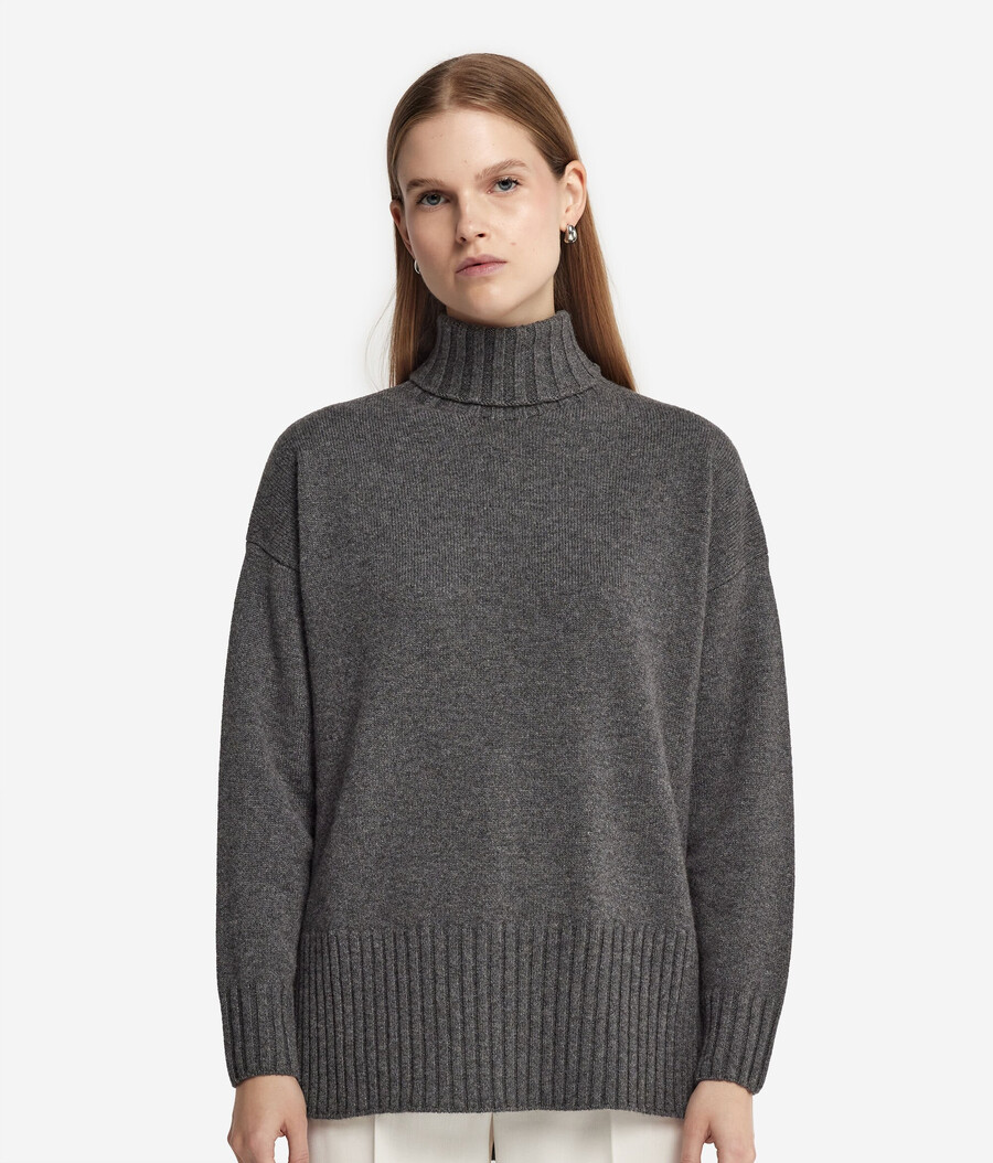 ultraweicher kaschmir-rollkragenpullover