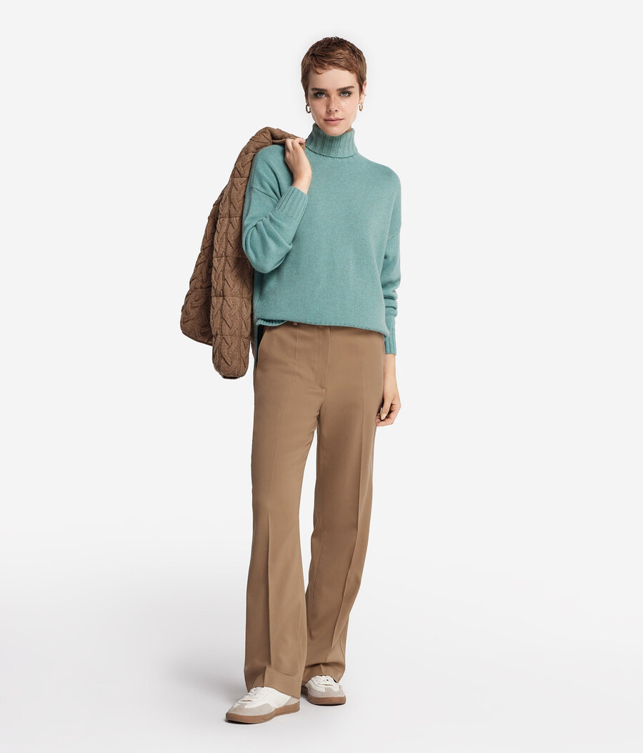 ultraweicher kaschmir-rollkragenpullover