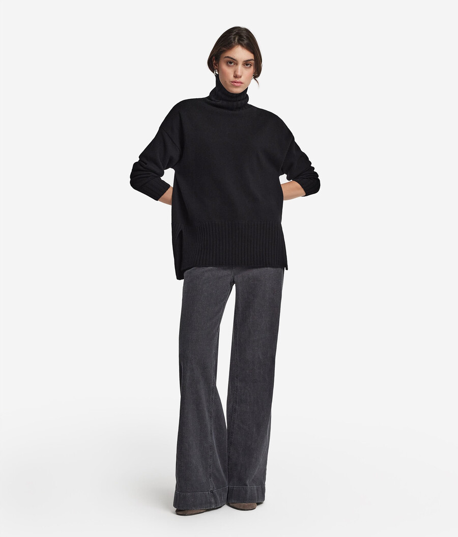 ultraweicher kaschmir-rollkragenpullover