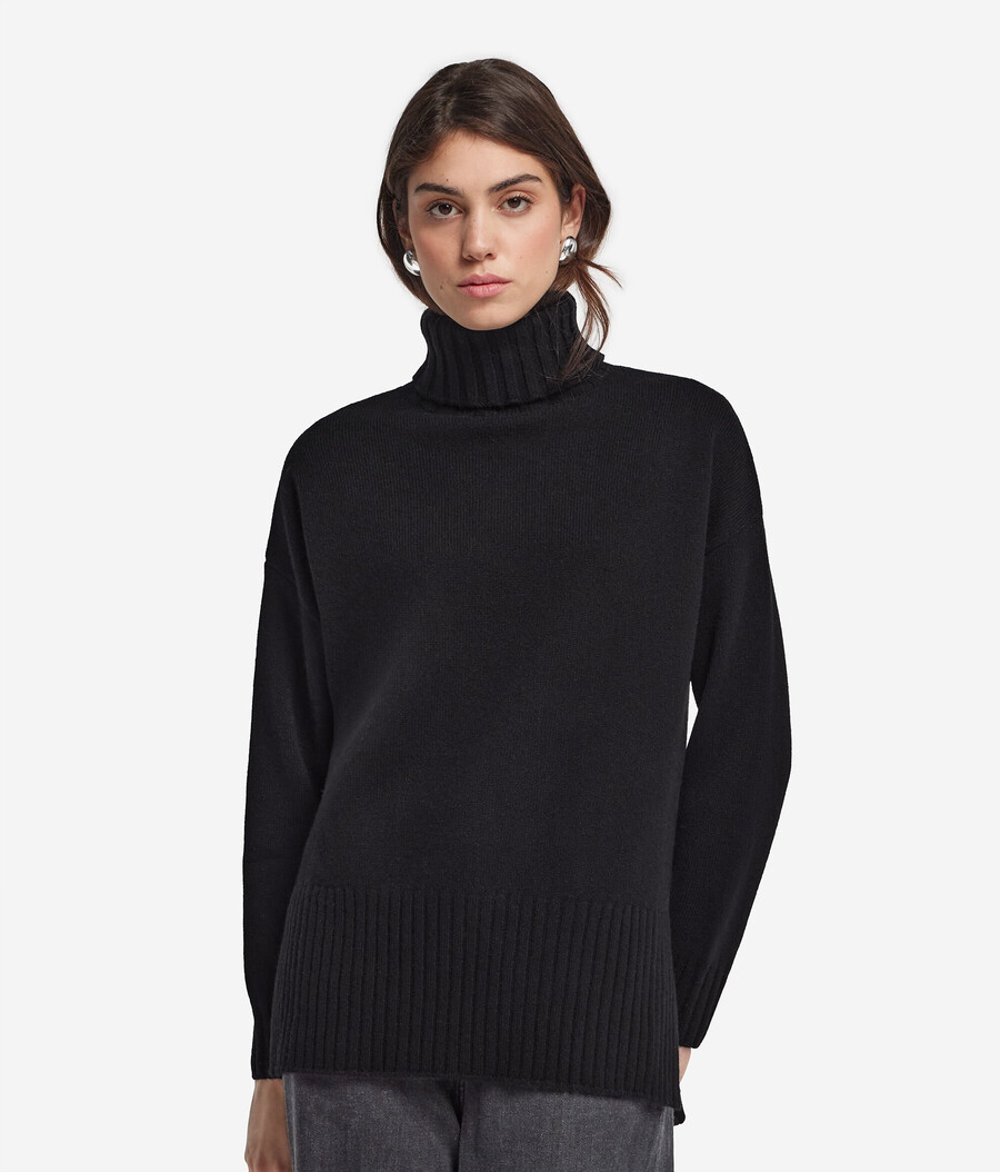 ultraweicher kaschmir-rollkragenpullover