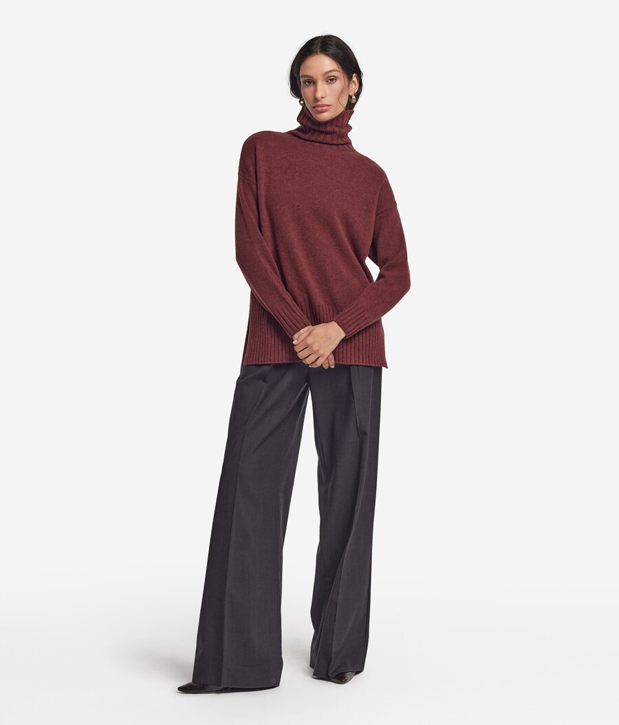 ultraweicher kaschmir-rollkragenpullover