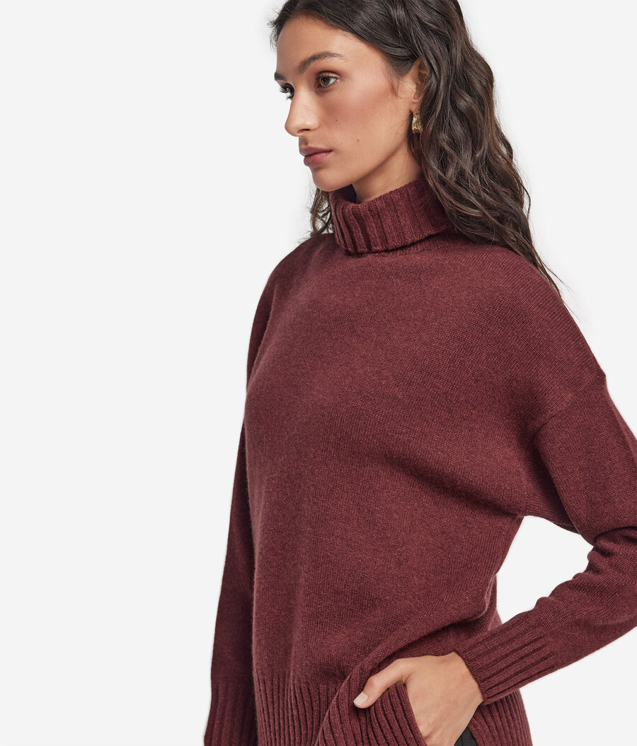 ultraweicher kaschmir-rollkragenpullover
