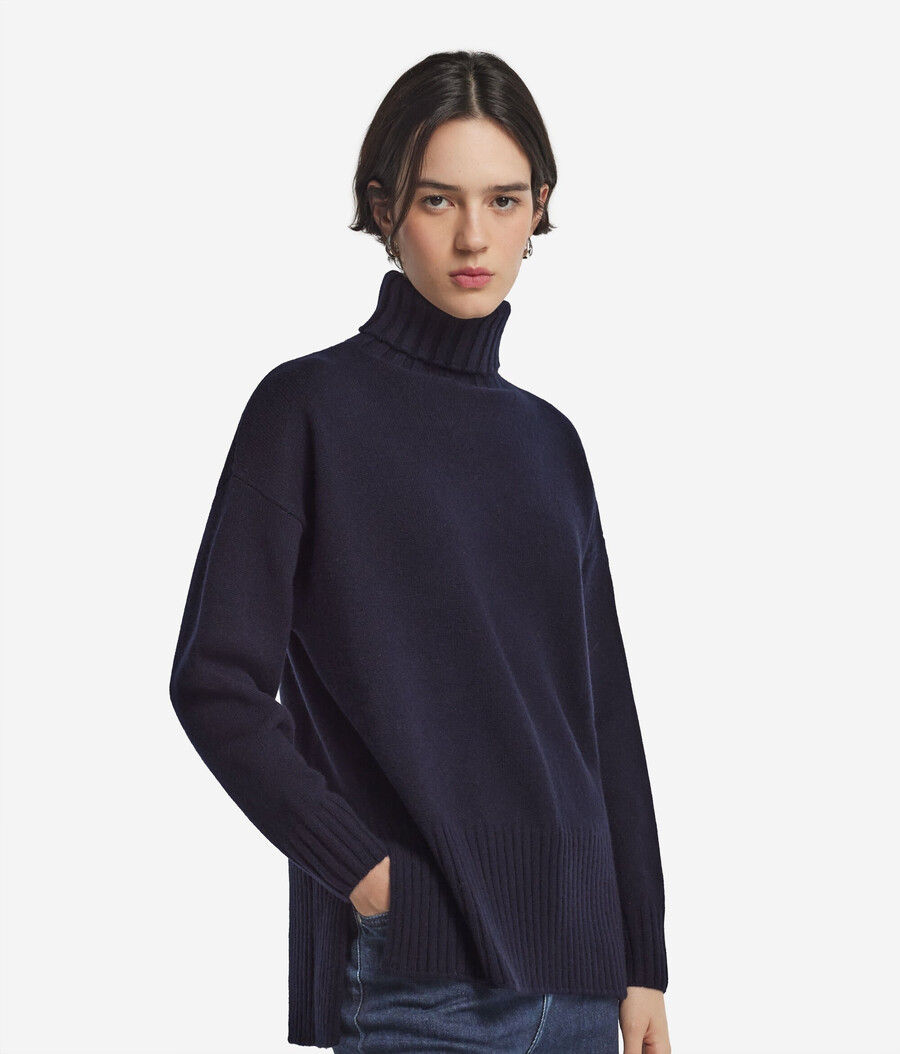 ultraweicher kaschmir-rollkragenpullover