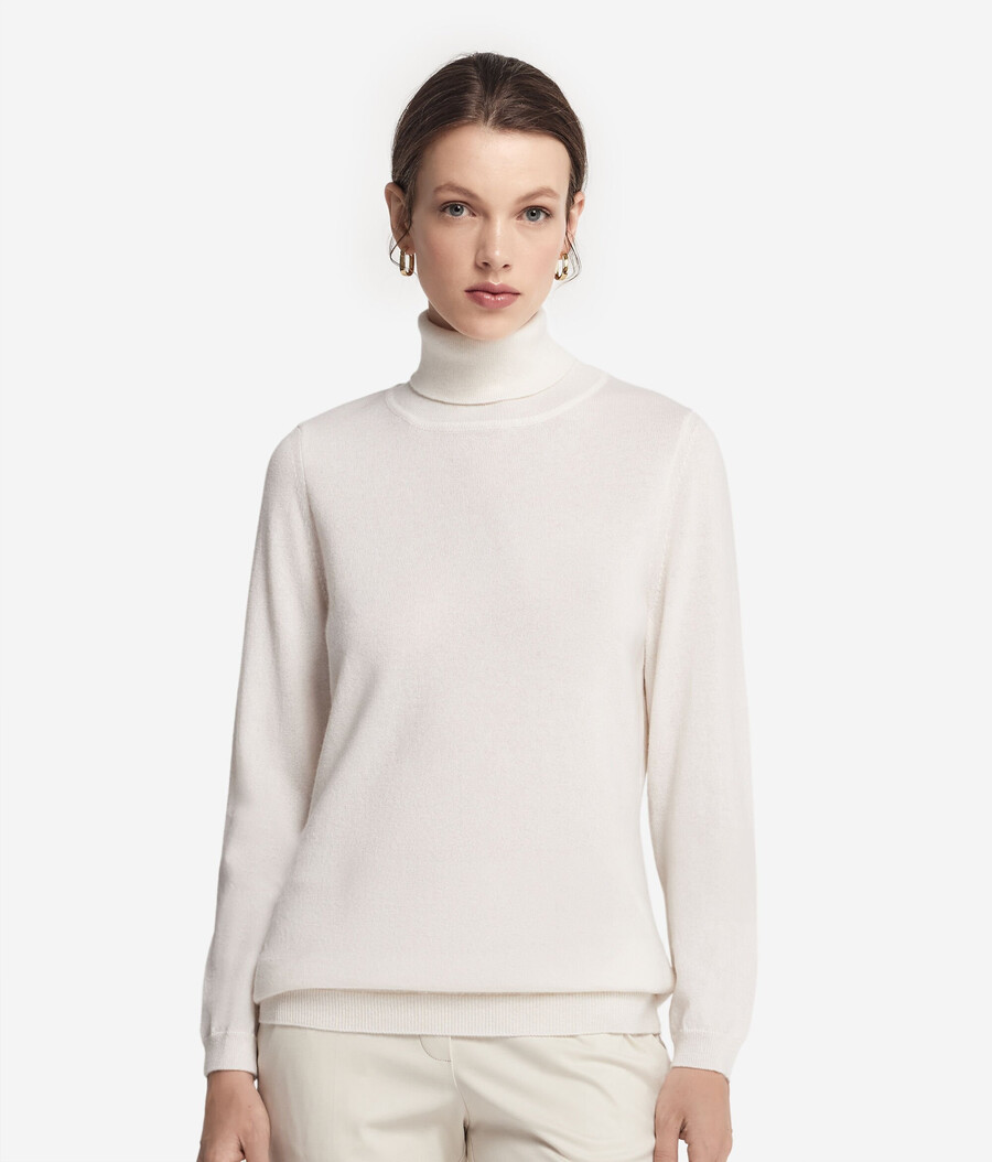 ultraweicher kaschmir-rollkragenpullover