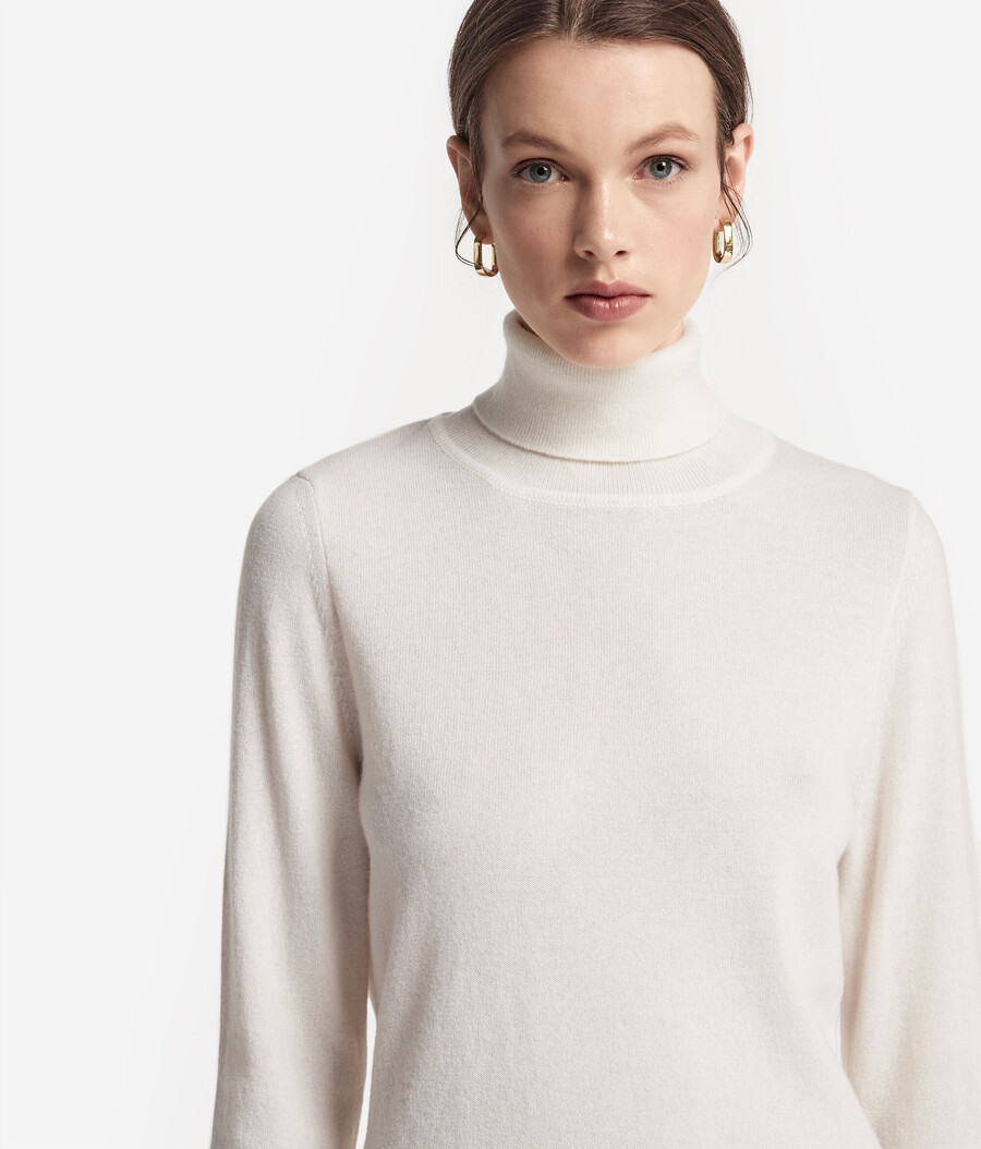 ultraweicher kaschmir-rollkragenpullover