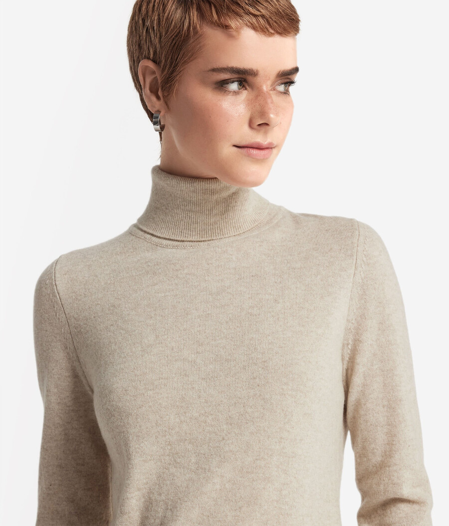 ultraweicher kaschmir-rollkragenpullover