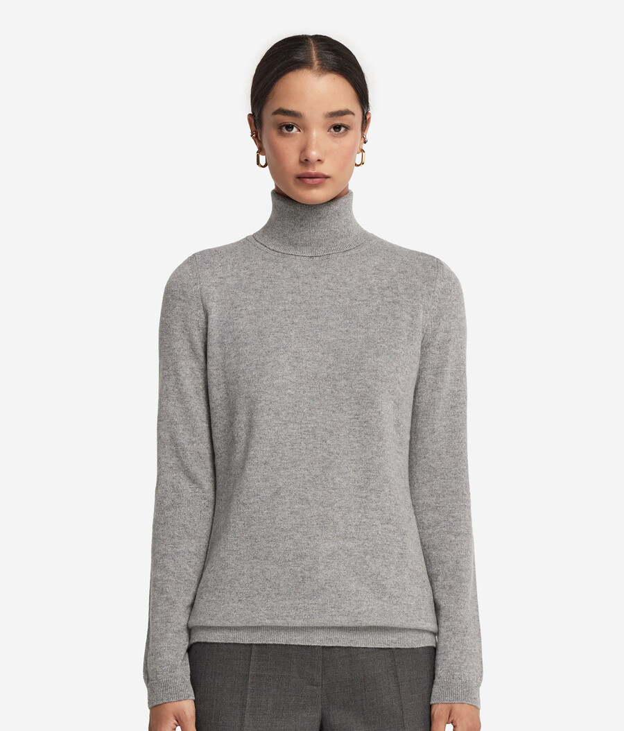 ultraweicher kaschmir-rollkragenpullover