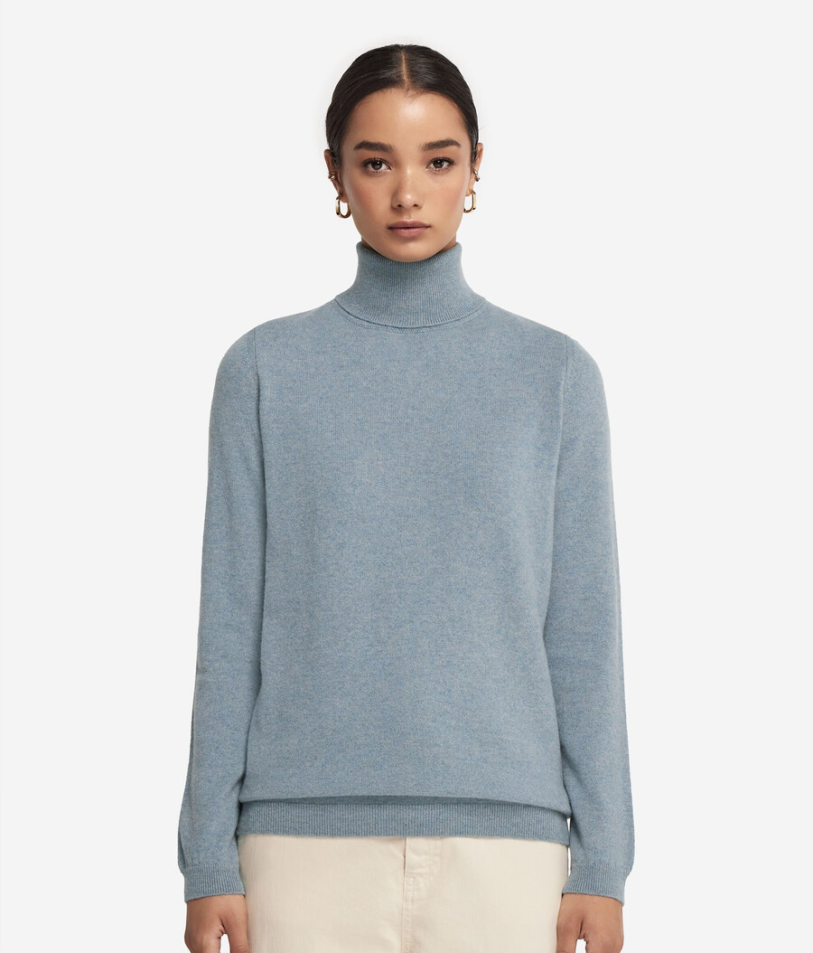 ultraweicher kaschmir-rollkragenpullover