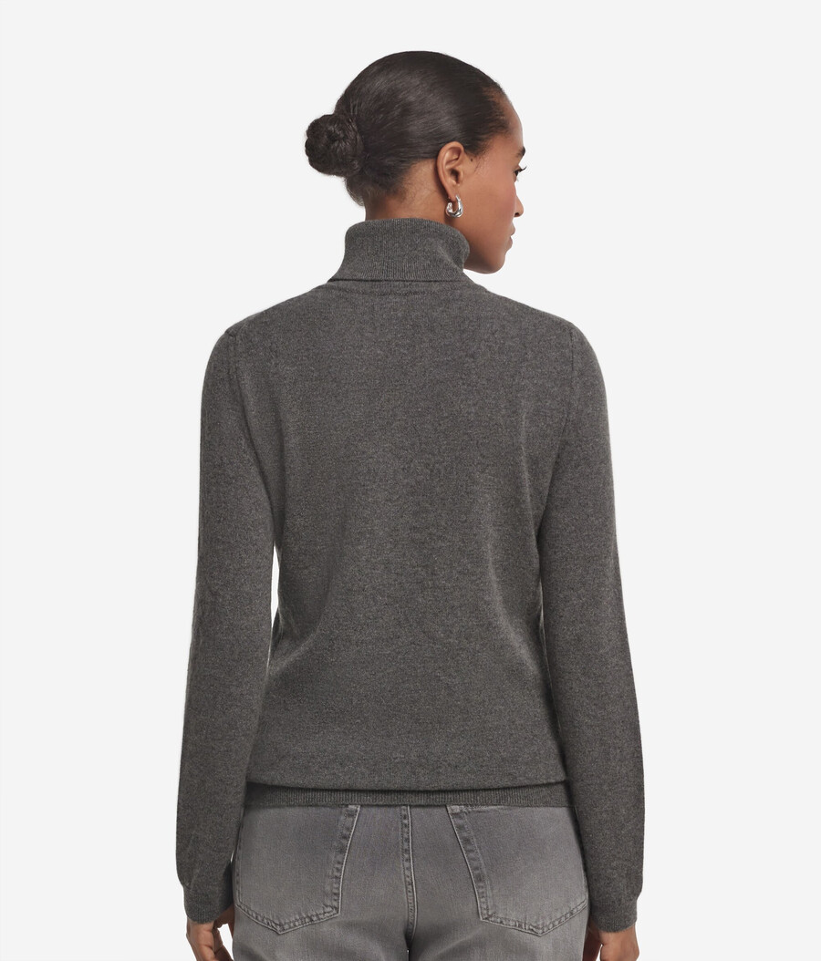 ultraweicher kaschmir-rollkragenpullover