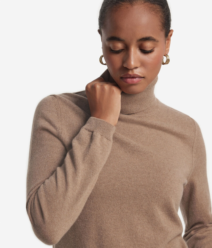 ultraweicher kaschmir-rollkragenpullover