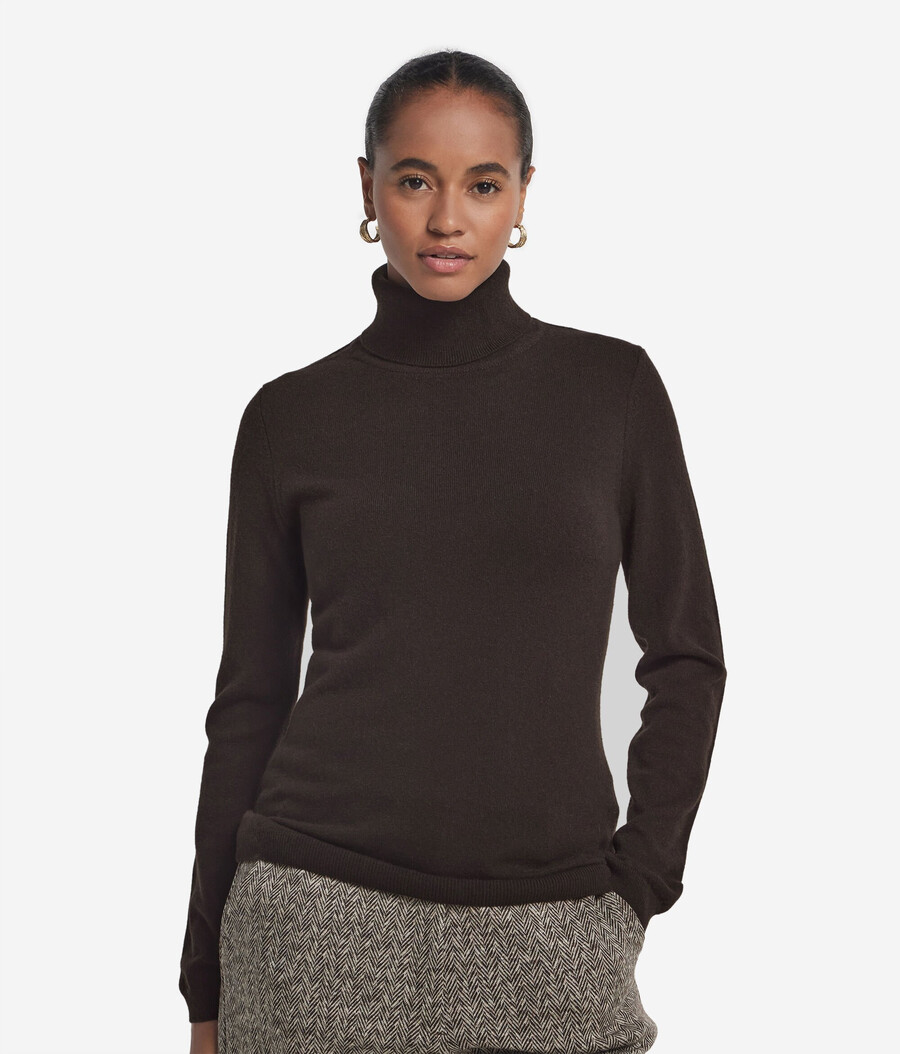 ultraweicher kaschmir-rollkragenpullover