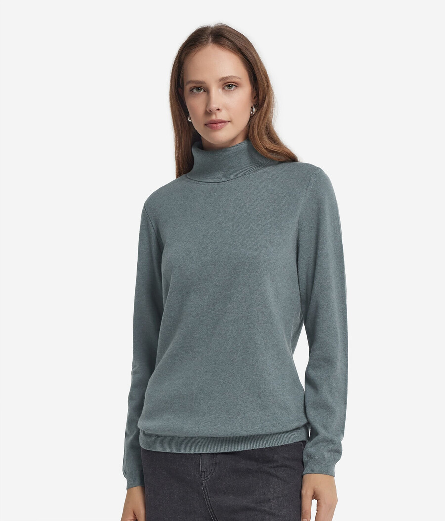 ultraweicher kaschmir-rollkragenpullover