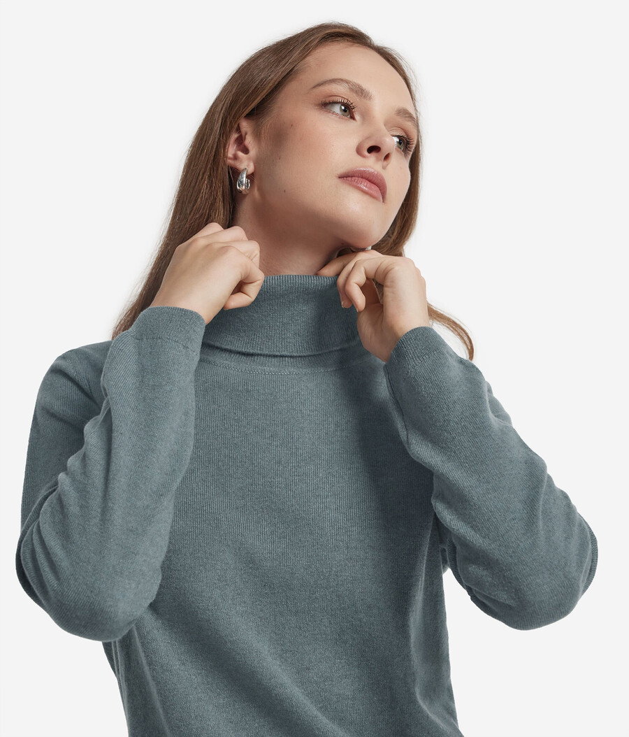ultraweicher kaschmir-rollkragenpullover