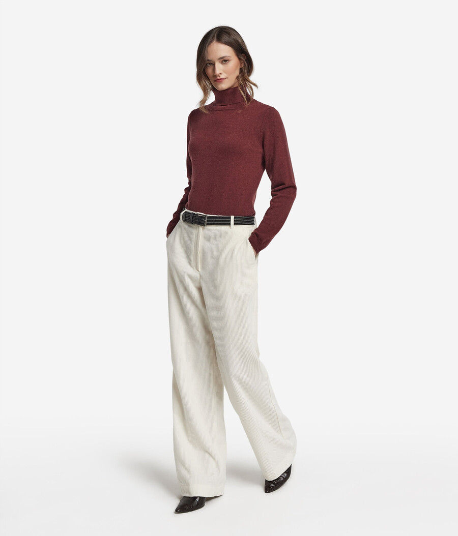 ultraweicher kaschmir-rollkragenpullover