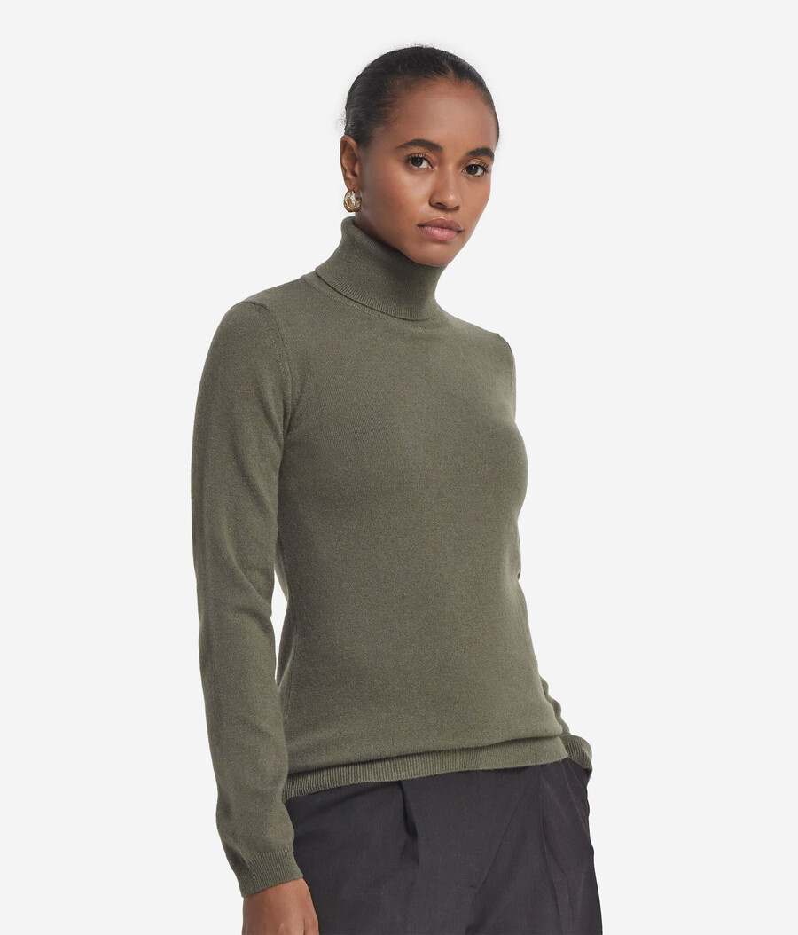 ultraweicher kaschmir-rollkragenpullover