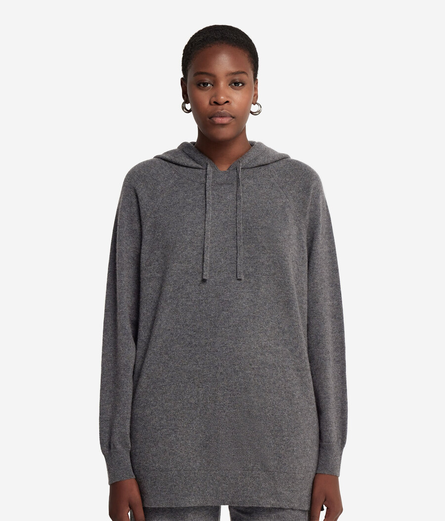 ultraweicher kaschmir-kapuzenpullover