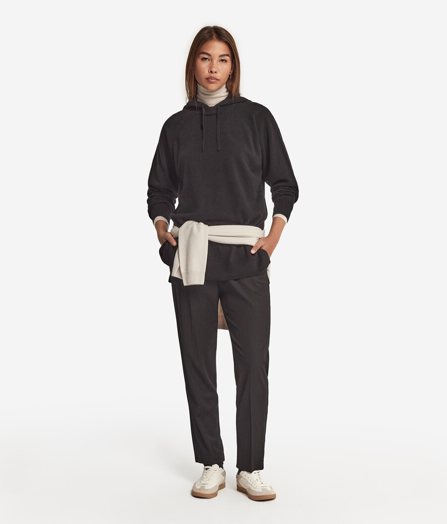 ultraweicher kaschmir-kapuzenpullover