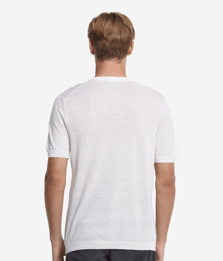 baumwoll-leinen-t-shirt