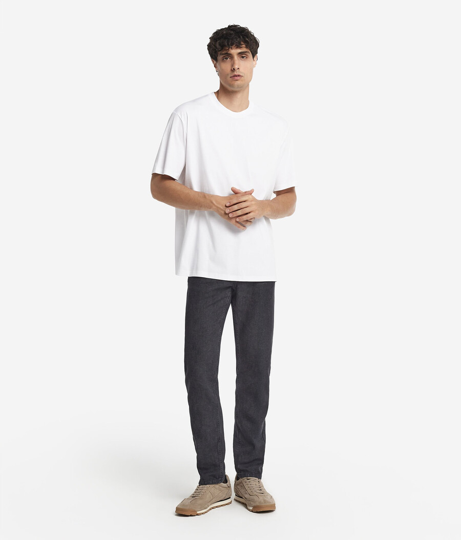 Übergroßes baumwoll-t-shirt