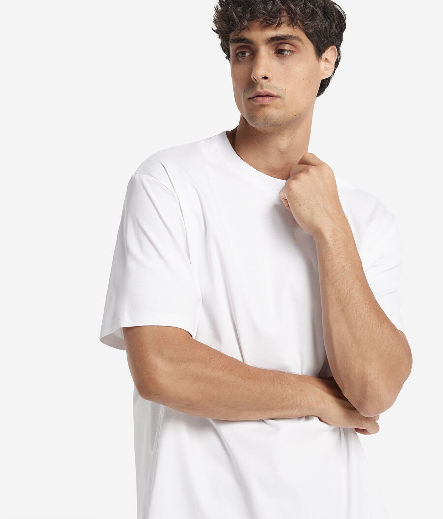 Übergroßes baumwoll-t-shirt
