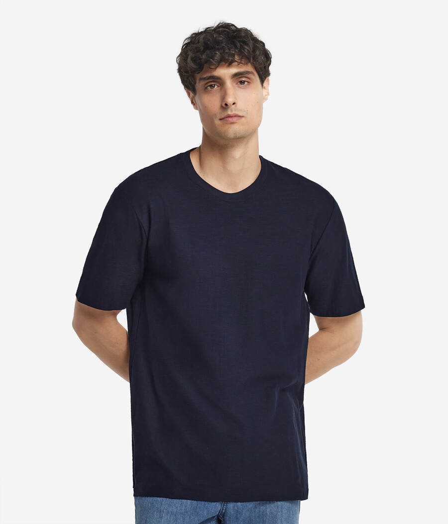kurzärmeliges t-shirt mit drehnaht