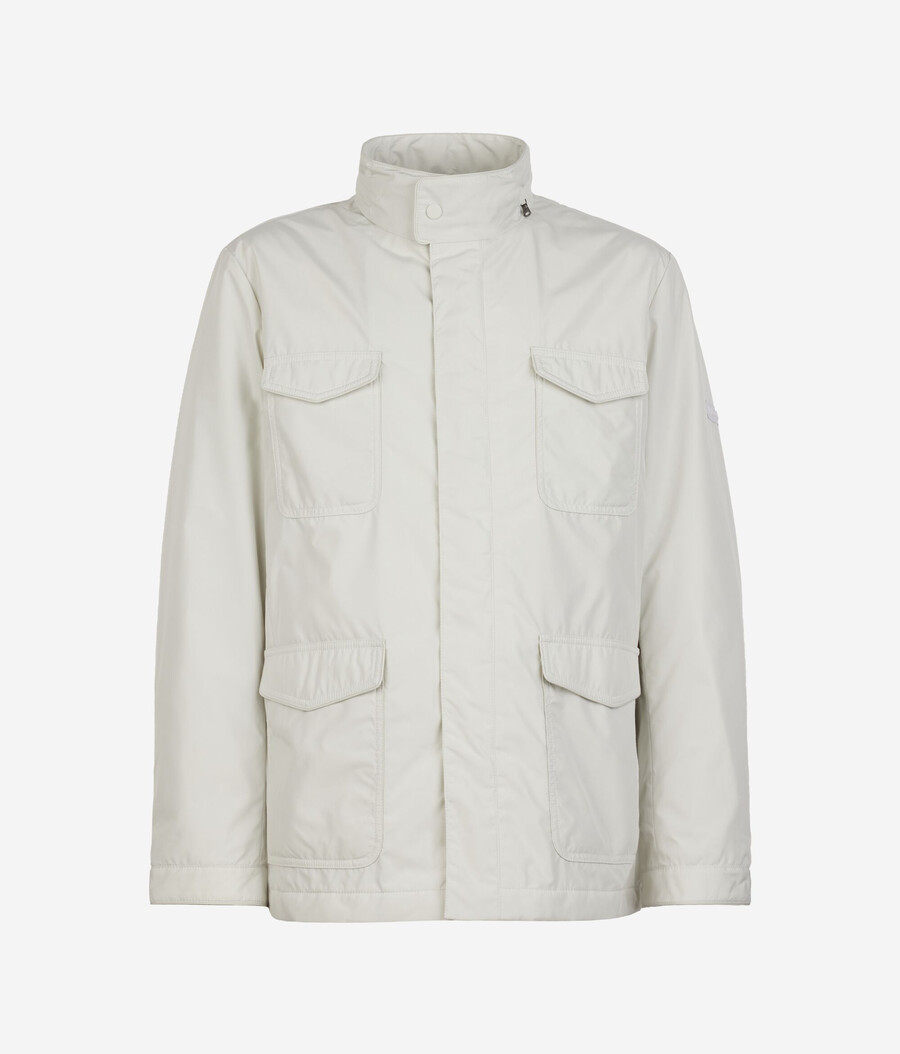 safarijacke aus kaschmir-funktionsgewebe
