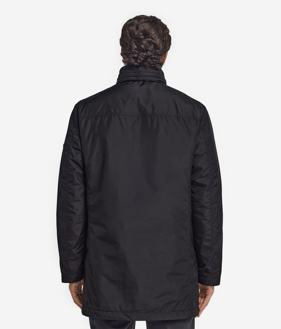 parka aus kaschmir-funktionsgewebe