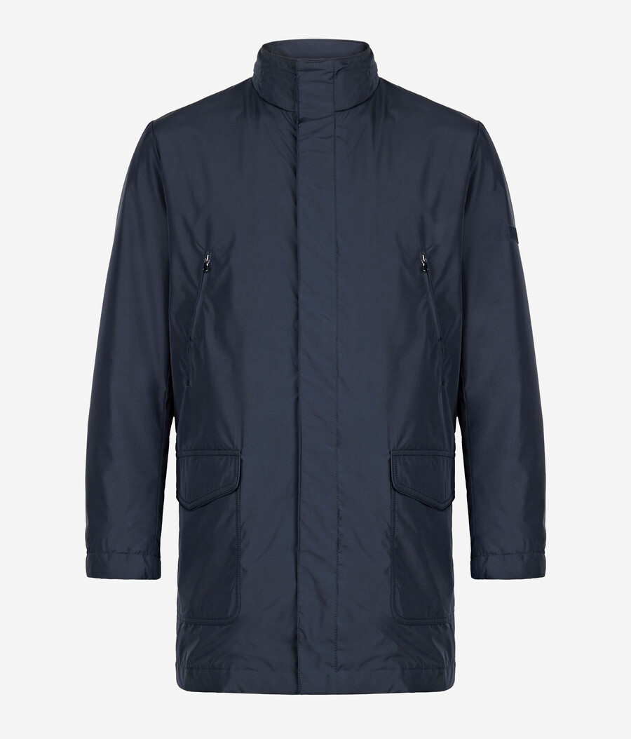 parka aus kaschmir-funktionsgewebe